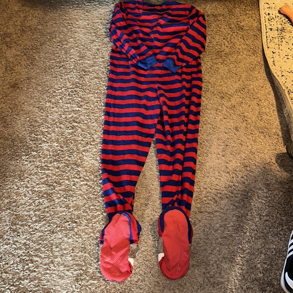 Nick & Nora sock monkey onesie - Picture 12 of 13